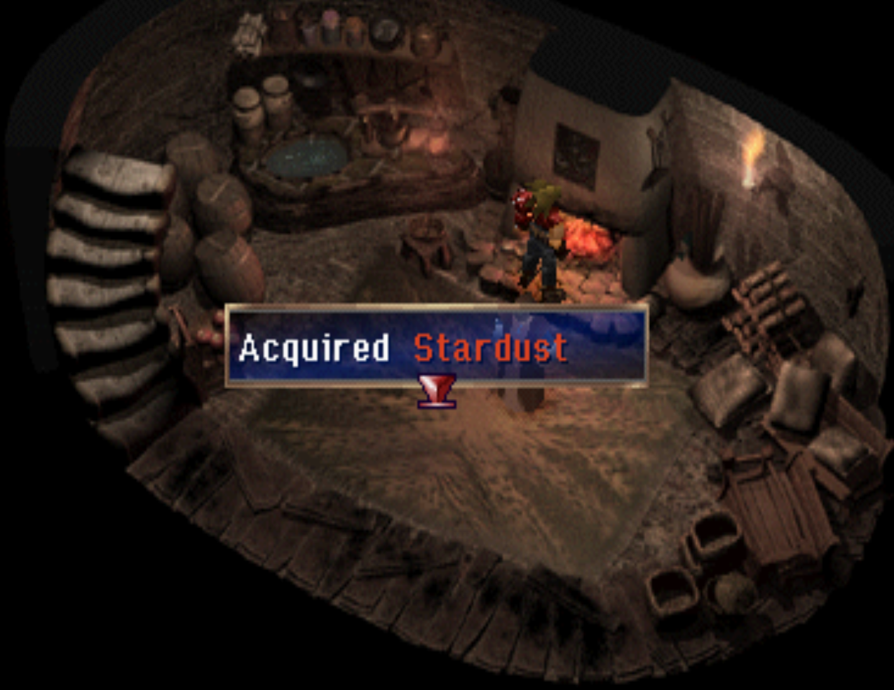 Stardust in Hoax Fireplace